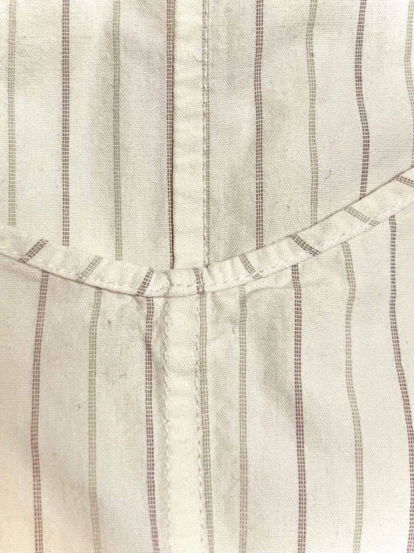 Yohji Yamamoto Yohji Yamamoto Oversized Striped Shirt Size US XL / EU 56 / 4 - 6 Thumbnail
