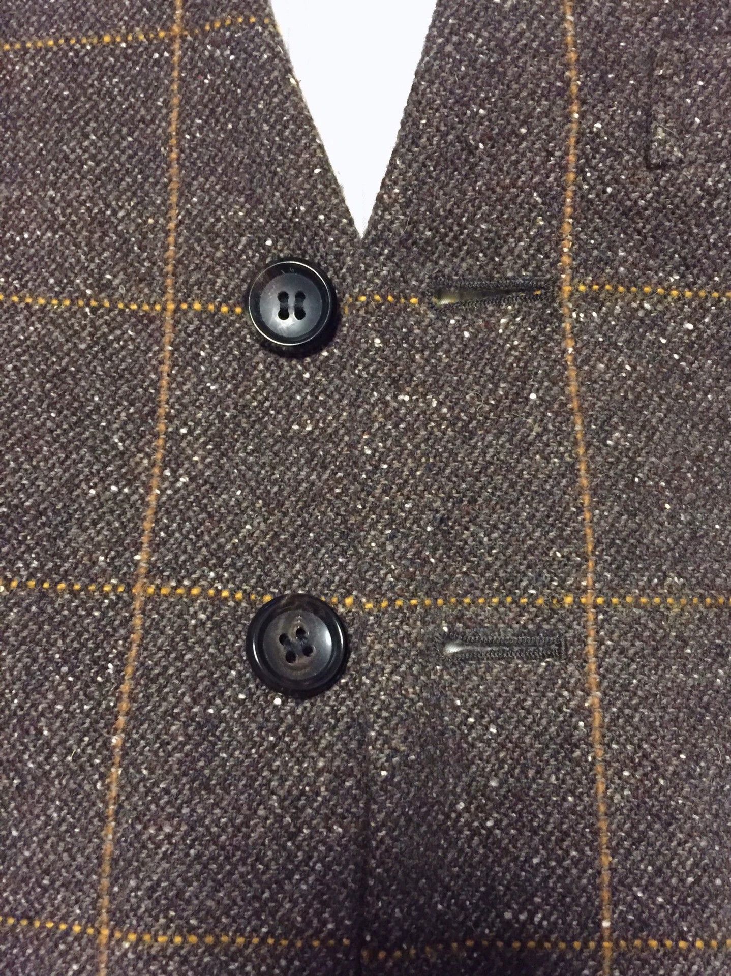 Blue Blue Japan BlueBlue Tweed Suit Vest Size US M / EU 48-50 / 2 - 7 Thumbnail