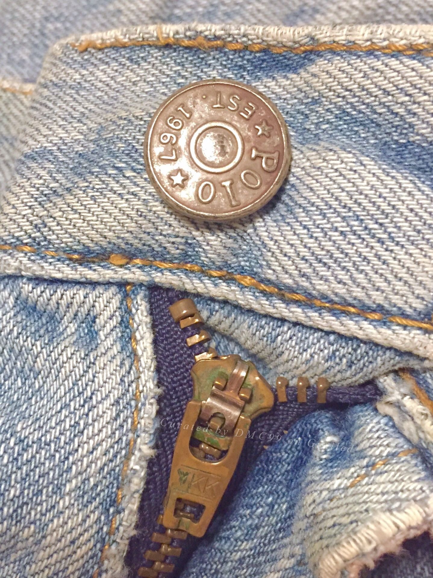 Polo Ralph Lauren Polo Ralph Lauren Archive Light Blue Jeans Size US 32 / EU 48 - 5 Thumbnail