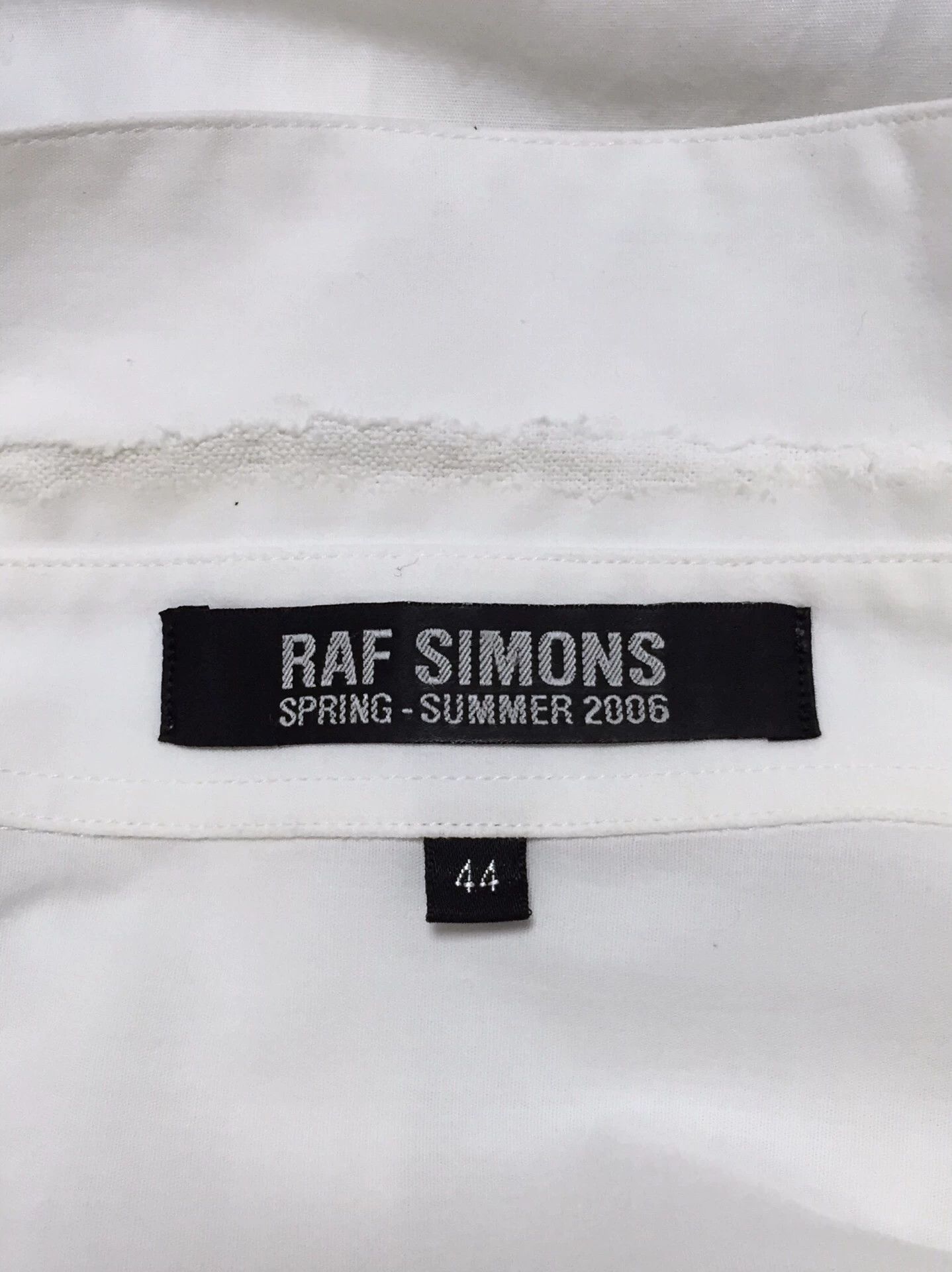 Raf Simons Raf Simons Archive Rare Runway White Shirt Size US S / EU 44-46 / 1 - 7 Thumbnail