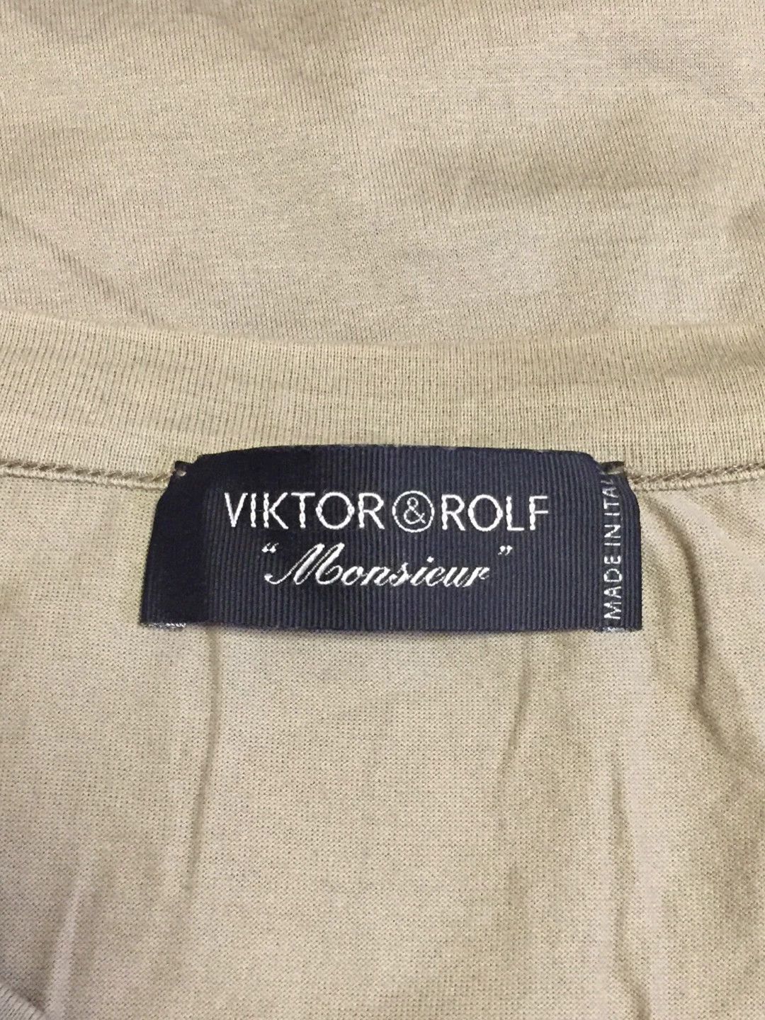 Viktor & Rolf Viktor& Rolf Short Sleeve T-Shirt Size US M / EU 48-50 / 2 - 3 Thumbnail