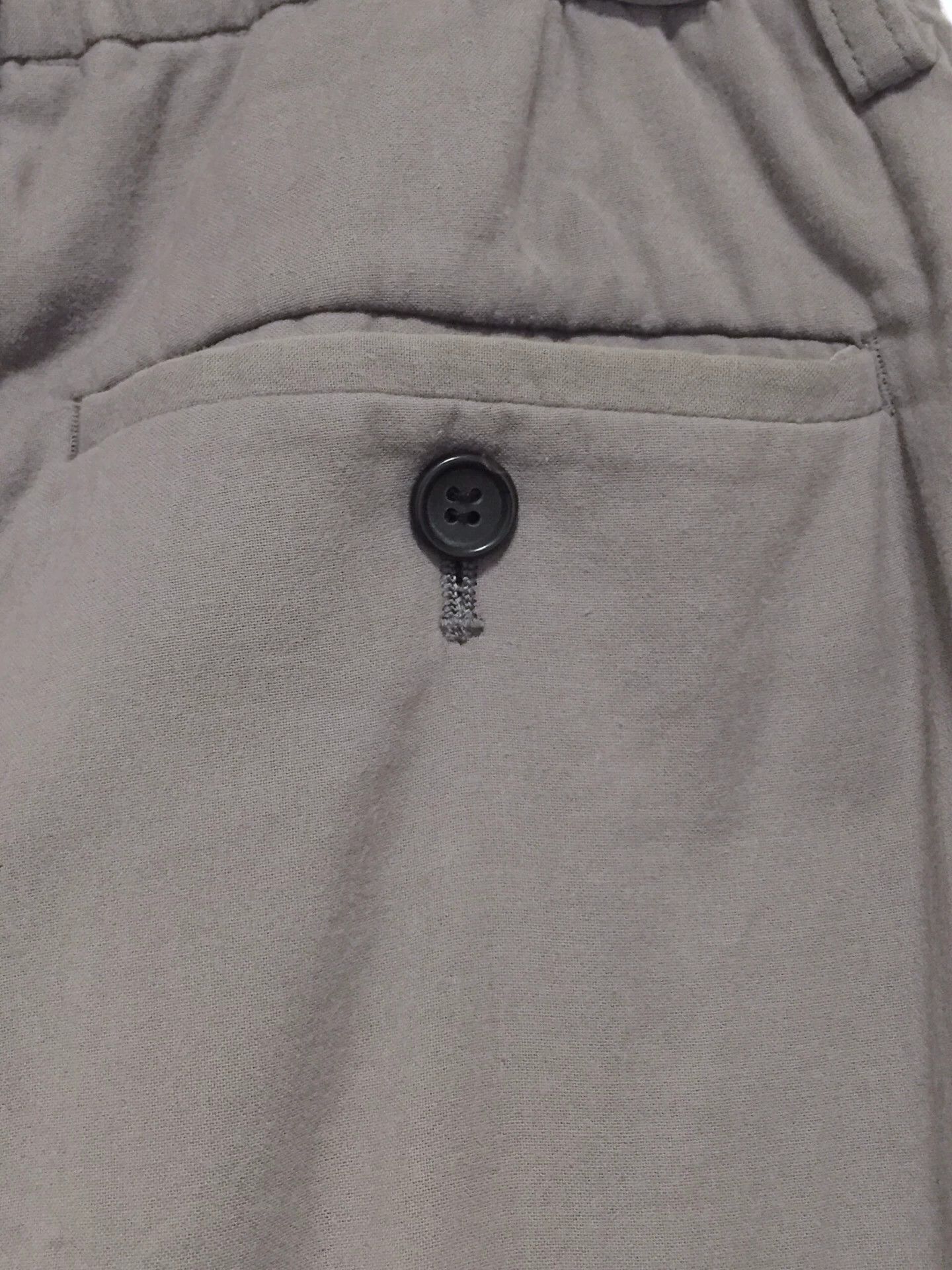 Issey Miyake Issey Miyake Men Gray Cotton Pants Size US 30 / EU 46 - 6 Thumbnail