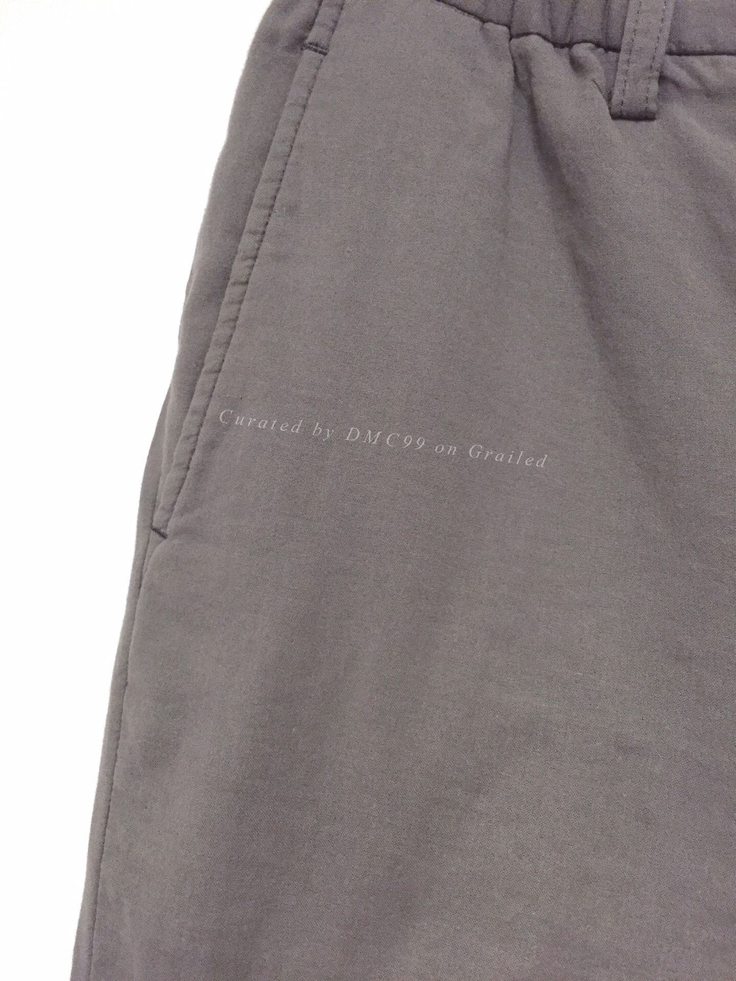 Issey Miyake Issey Miyake Men Gray Cotton Pants Size US 30 / EU 46 - 4 Thumbnail