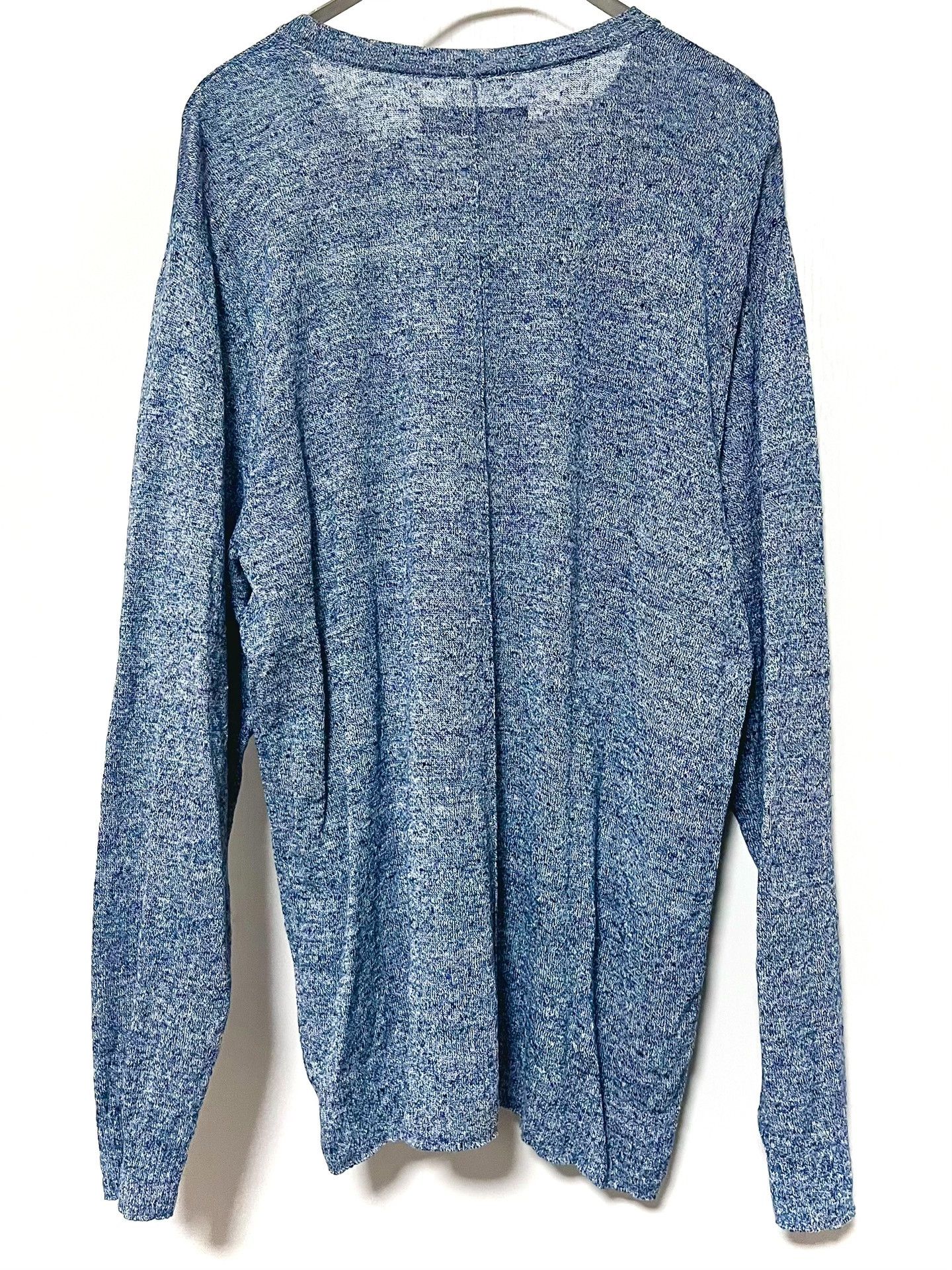 Rag & Bone rag&bone Indigo Henley Linen T-shirt Size US XL / EU 56 / 4 - 3 Thumbnail