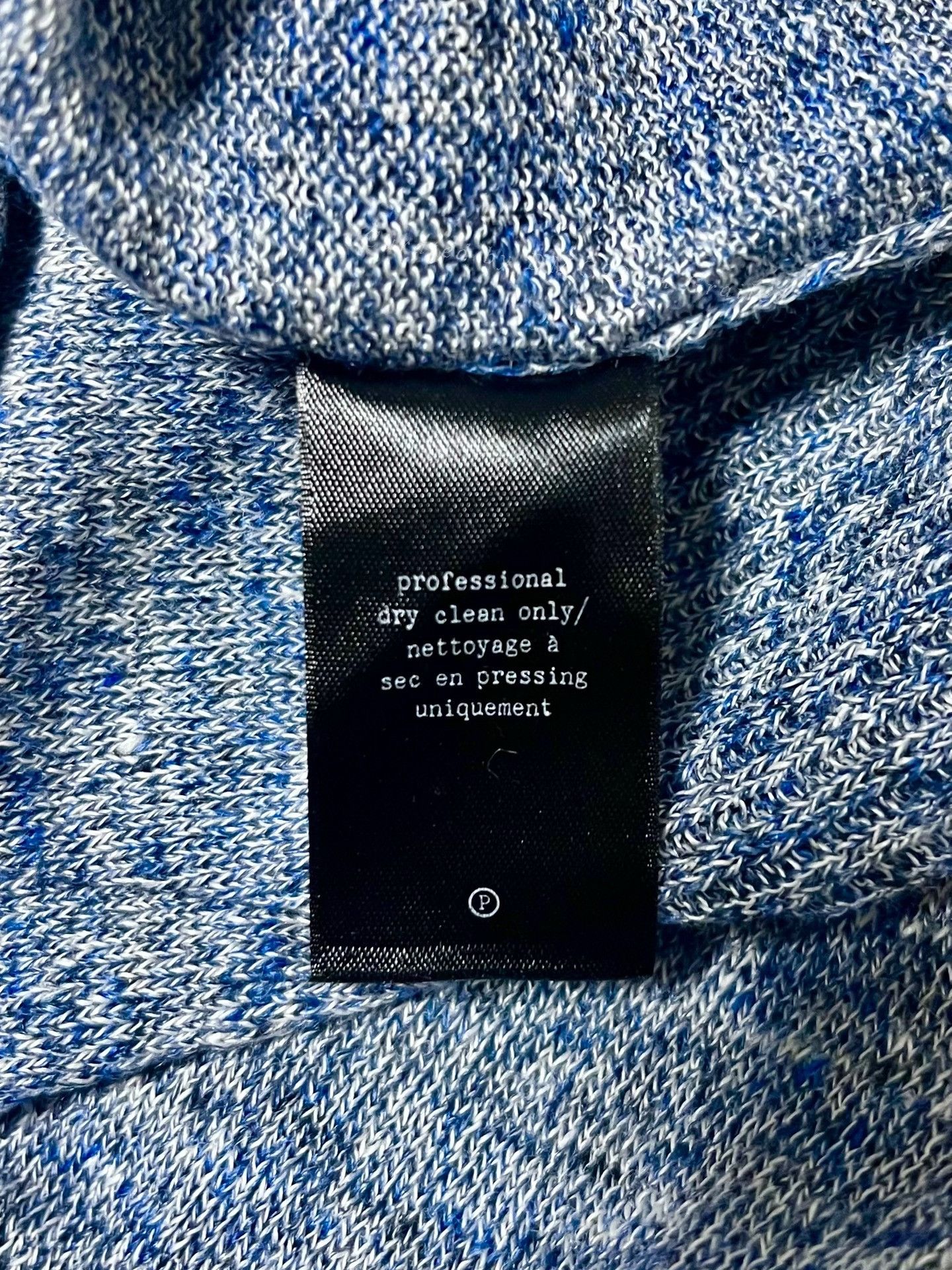 Rag & Bone rag&bone Indigo Henley Linen T-shirt Size US XL / EU 56 / 4 - 6 Thumbnail