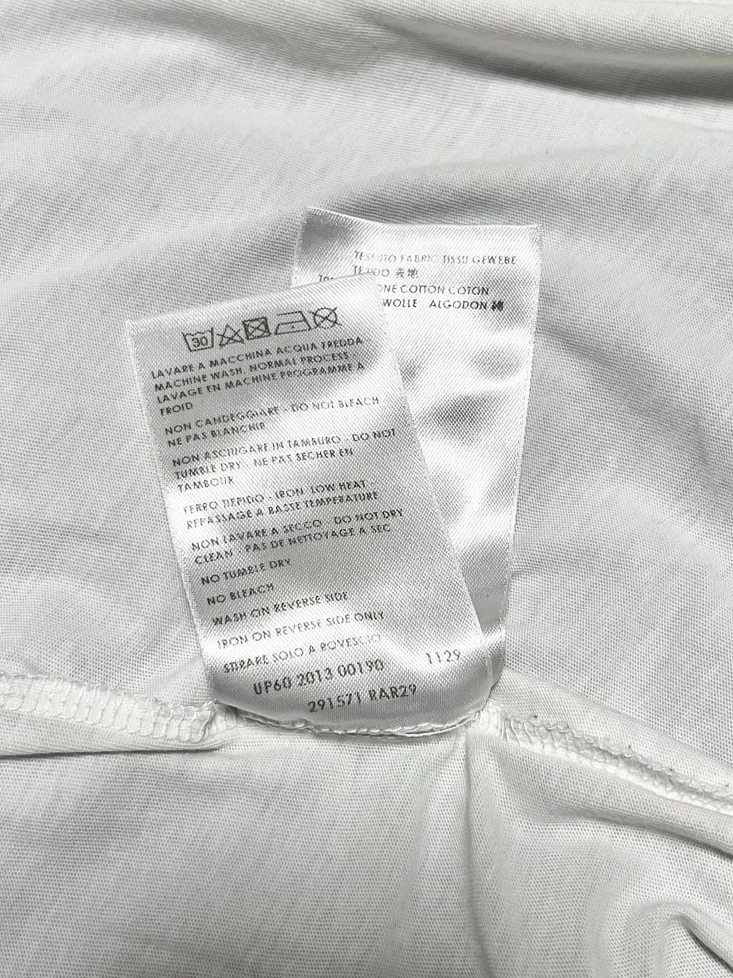 McQ Alexander McQueen McQueen Patchwork White Printed T-Shirt Size US M / EU 48-50 / 2 - 8 Thumbnail