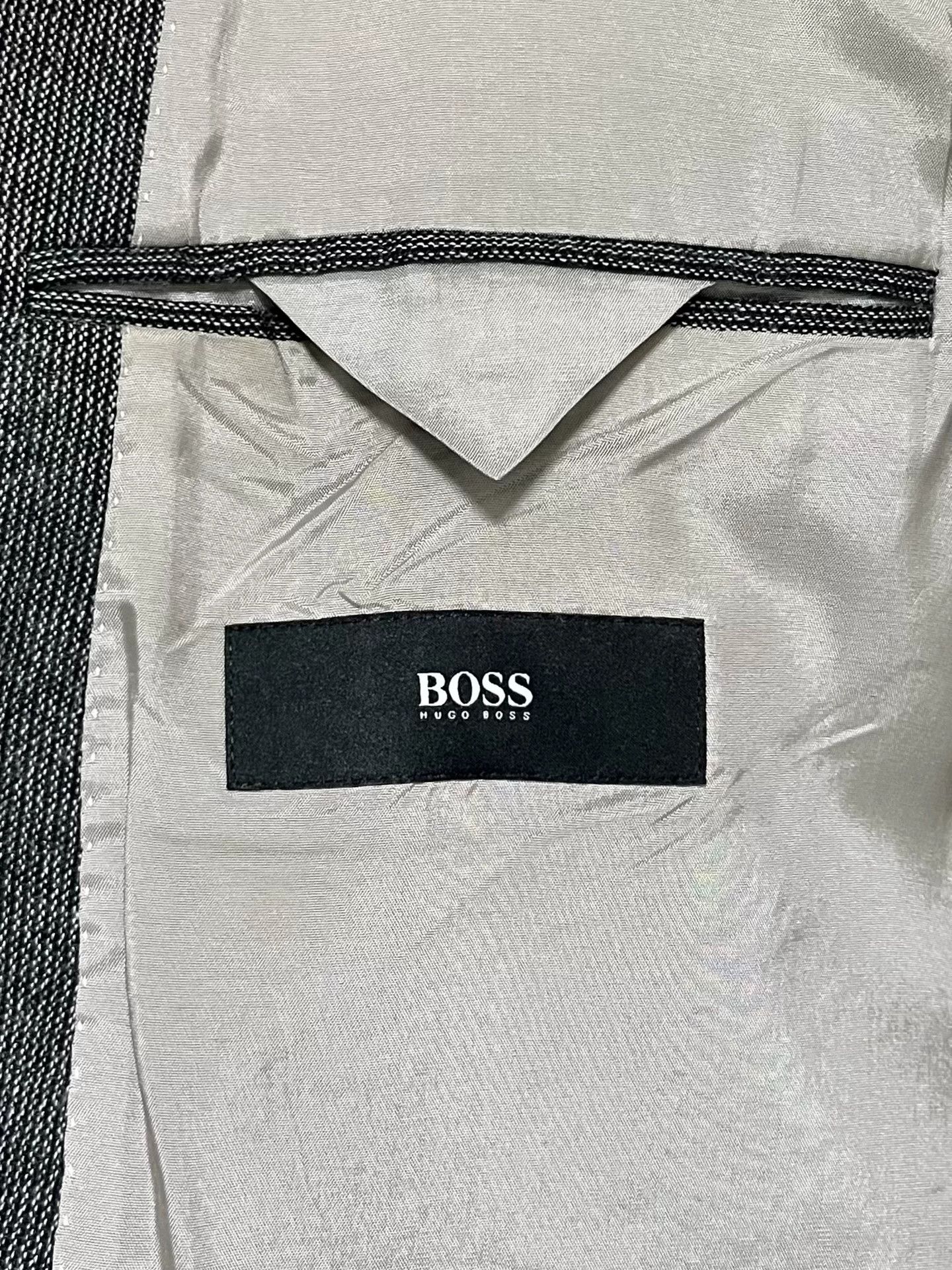 Hugo Boss Boss Wool Suit Size US M / EU 48-50 / 2 - 2 Thumbnail