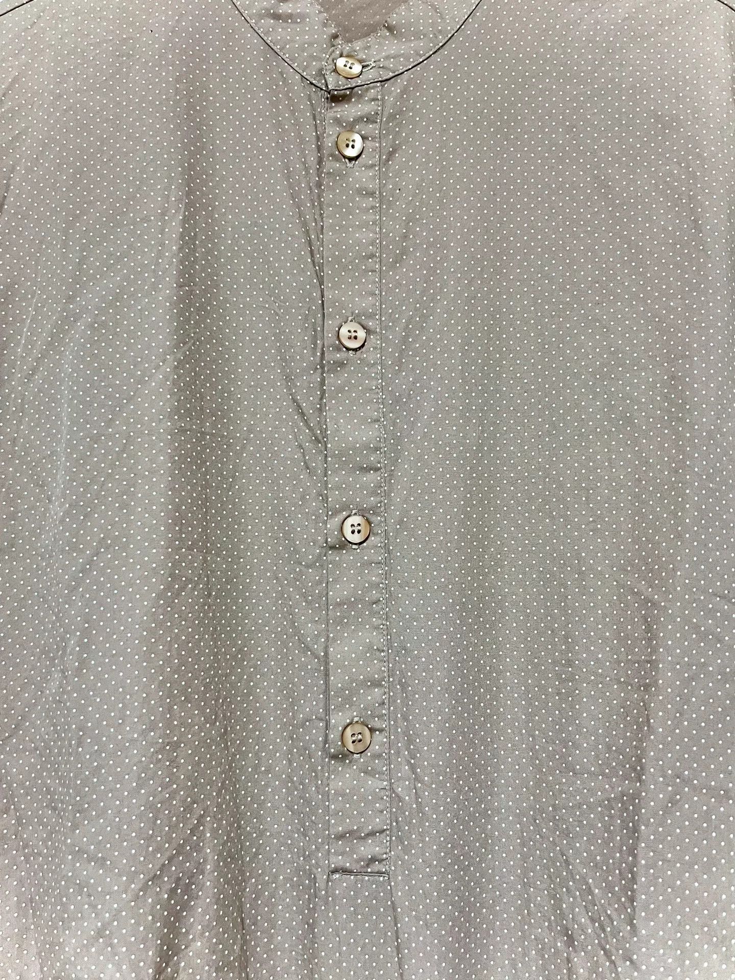 La Perla LAPERLA Henley Collar Dot Shirt Size L / US 10 / IT 46 - 3 Thumbnail