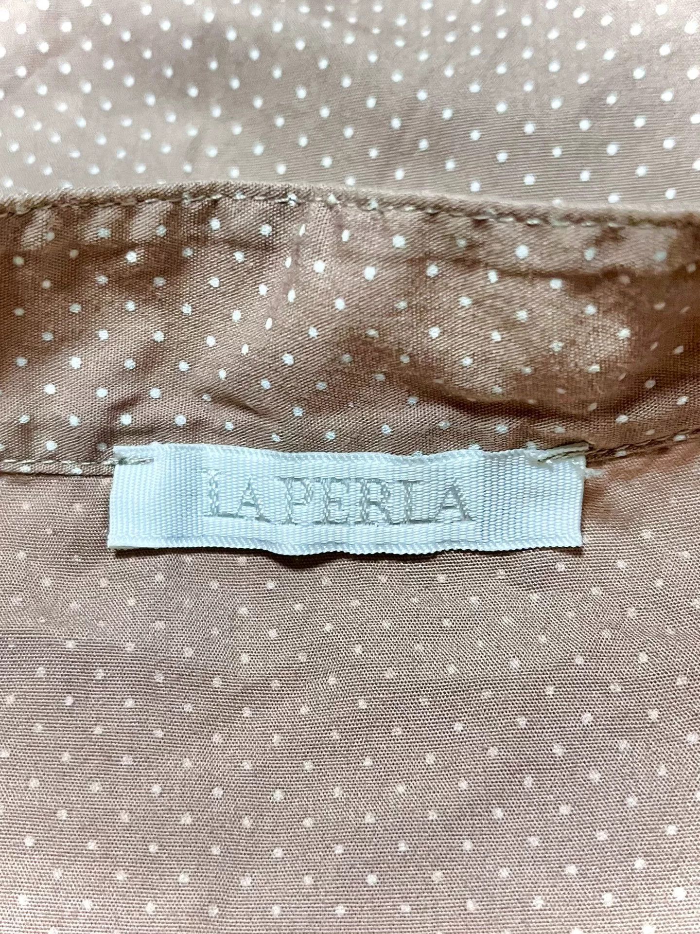 La Perla LAPERLA Henley Collar Dot Shirt Size L / US 10 / IT 46 - 2 Thumbnail