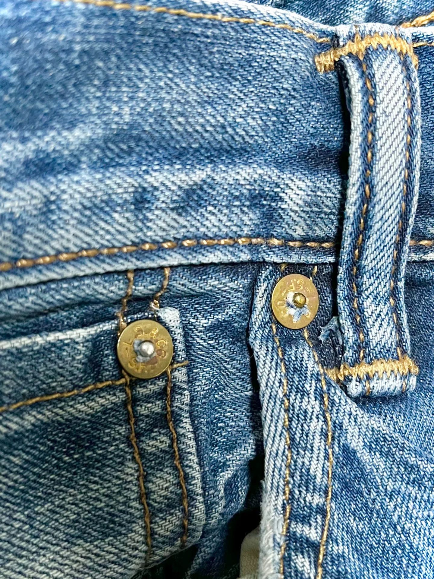 LVC LVC Levi's 501 Denim Jeans Size US 30 / EU 46 - 3 Thumbnail