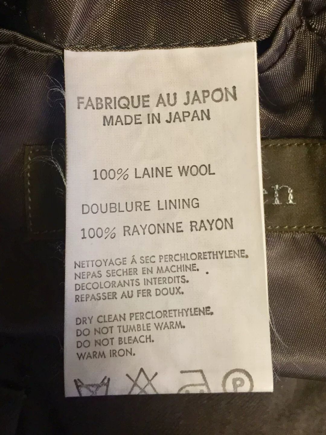 Yohji Yamamoto Yohji Yamamoto Y's Men's Wool Blazer Size US M / EU 48-50 / 2 - 9 Thumbnail