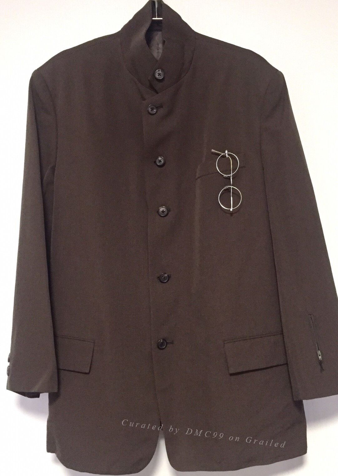 Yohji Yamamoto Yohji Yamamoto Y's Men's Wool Blazer Size US M / EU 48-50 / 2 - 3 Thumbnail