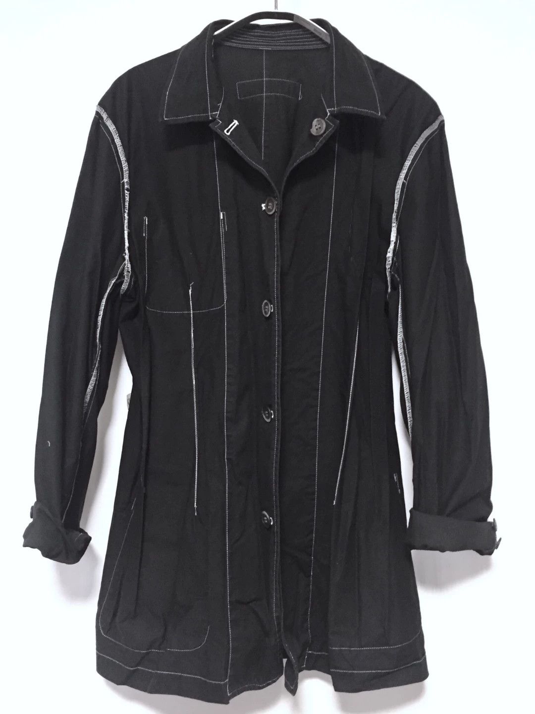Comme des Garcons Comme des Garcons Crinkled Cotton Workwear Shirt Size US M / EU 48-50 / 2 - 3 Thumbnail