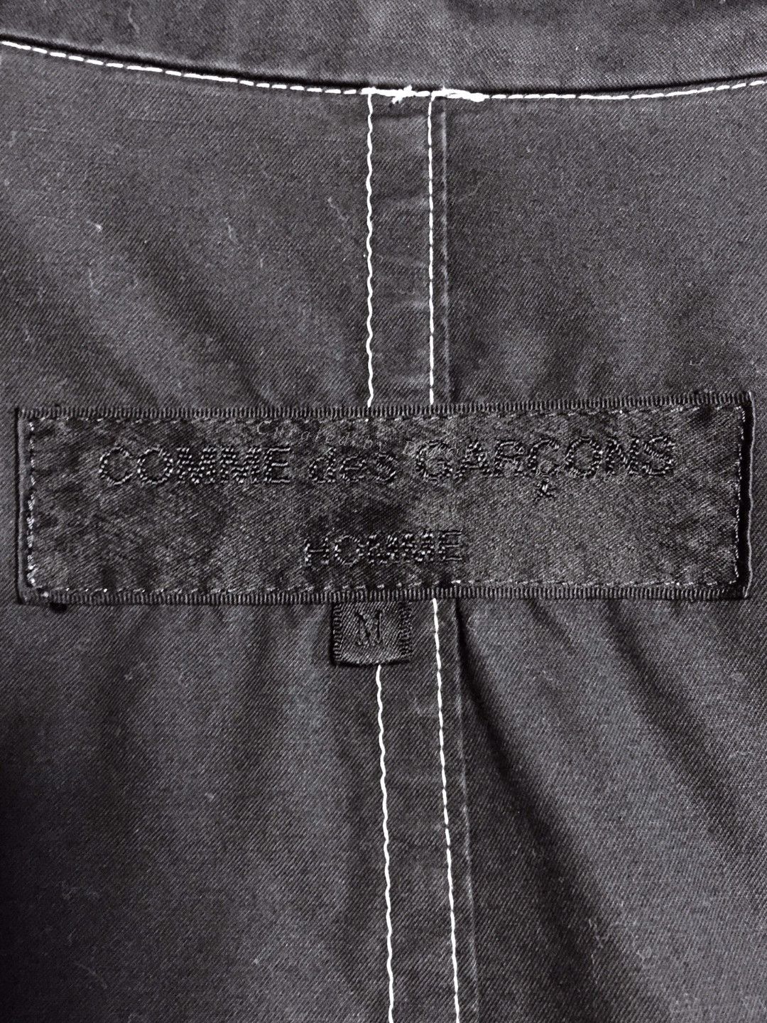 Comme des Garcons Comme des Garcons Crinkled Cotton Workwear Shirt Size US M / EU 48-50 / 2 - 2 Thumbnail
