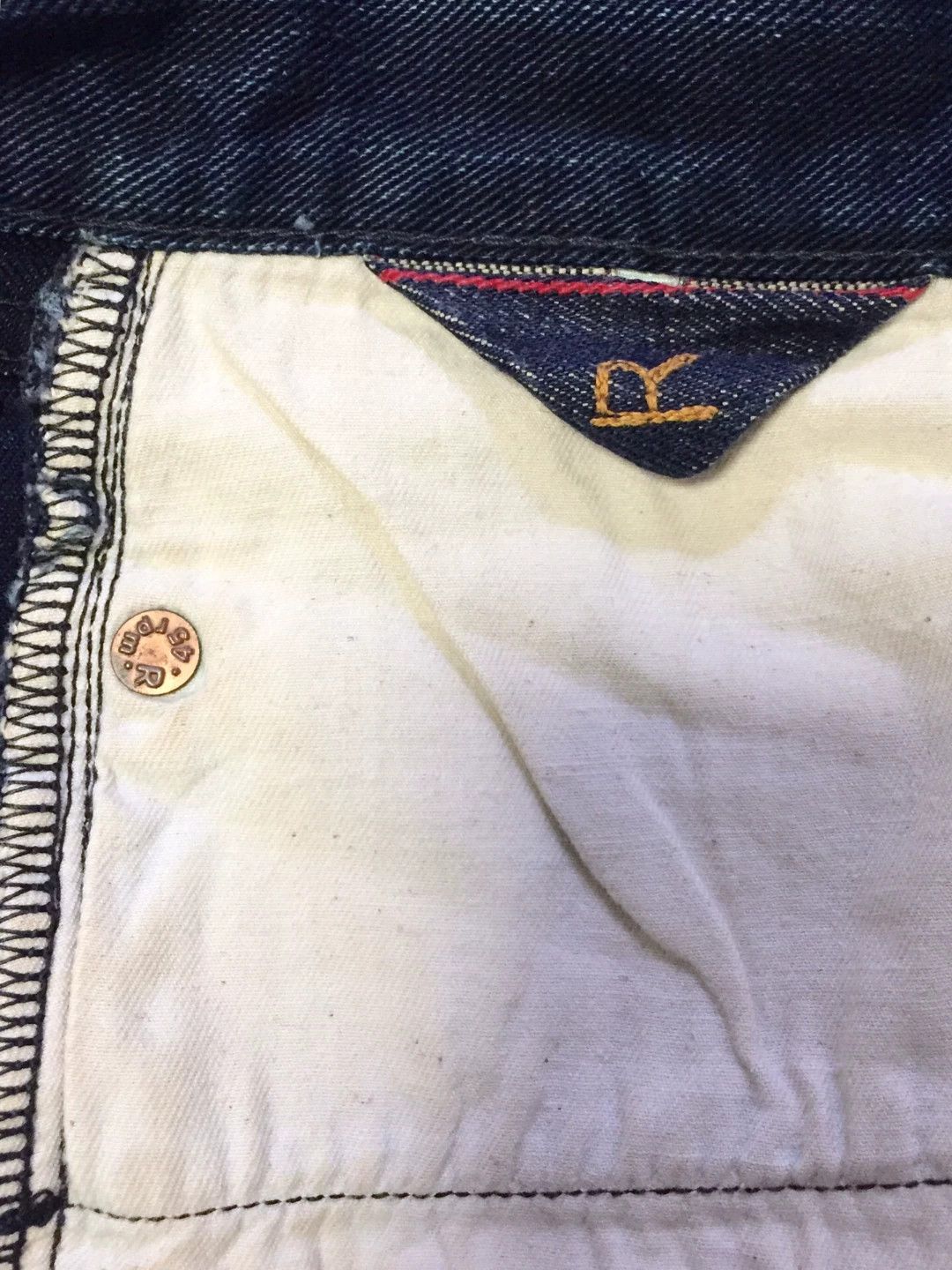 45rpm 45RPM Natural Indigo Cropped Jeans Size US 30 / EU 46 - 8 Thumbnail