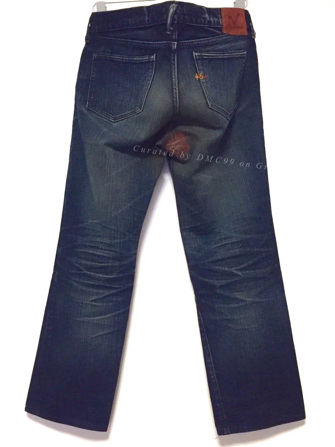 45rpm 45RPM Natural Indigo Cropped Jeans Size US 30 / EU 46 - 4 Thumbnail