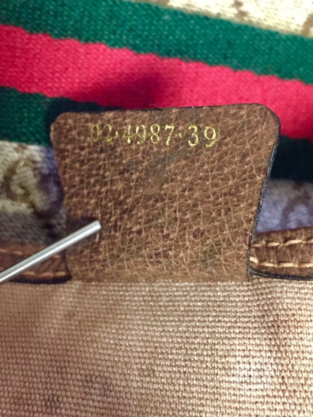 Gucci Gucci Logo Fabric Tote Bag Size ONE SIZE - 6 Thumbnail