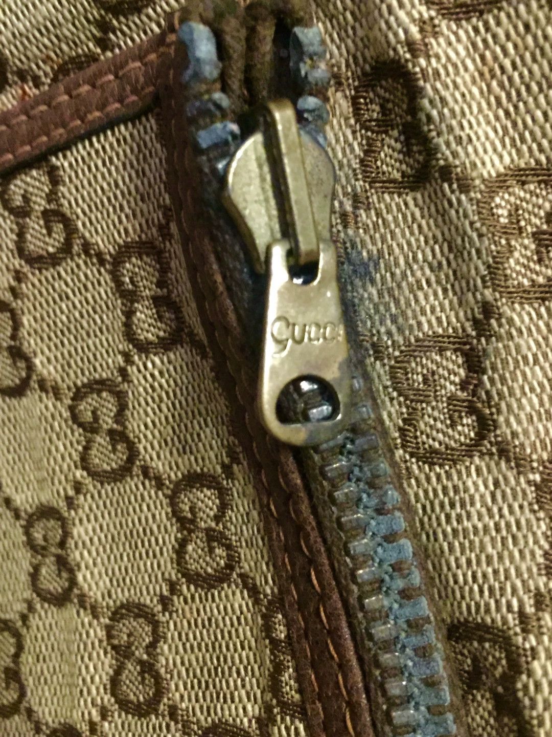 Gucci Gucci Logo Fabric Tote Bag Size ONE SIZE - 7 Thumbnail