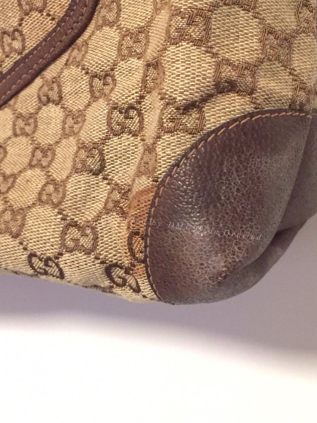 Gucci Gucci Logo Fabric Tote Bag Size ONE SIZE - 8 Thumbnail