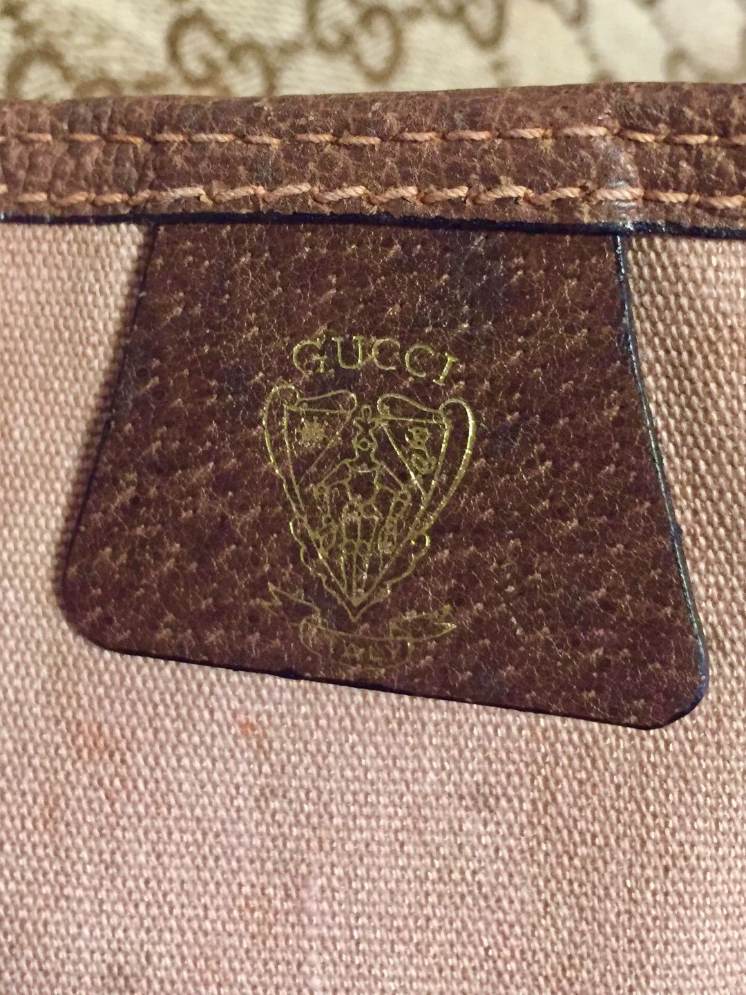 Gucci Gucci Logo Fabric Tote Bag Size ONE SIZE - 3 Thumbnail