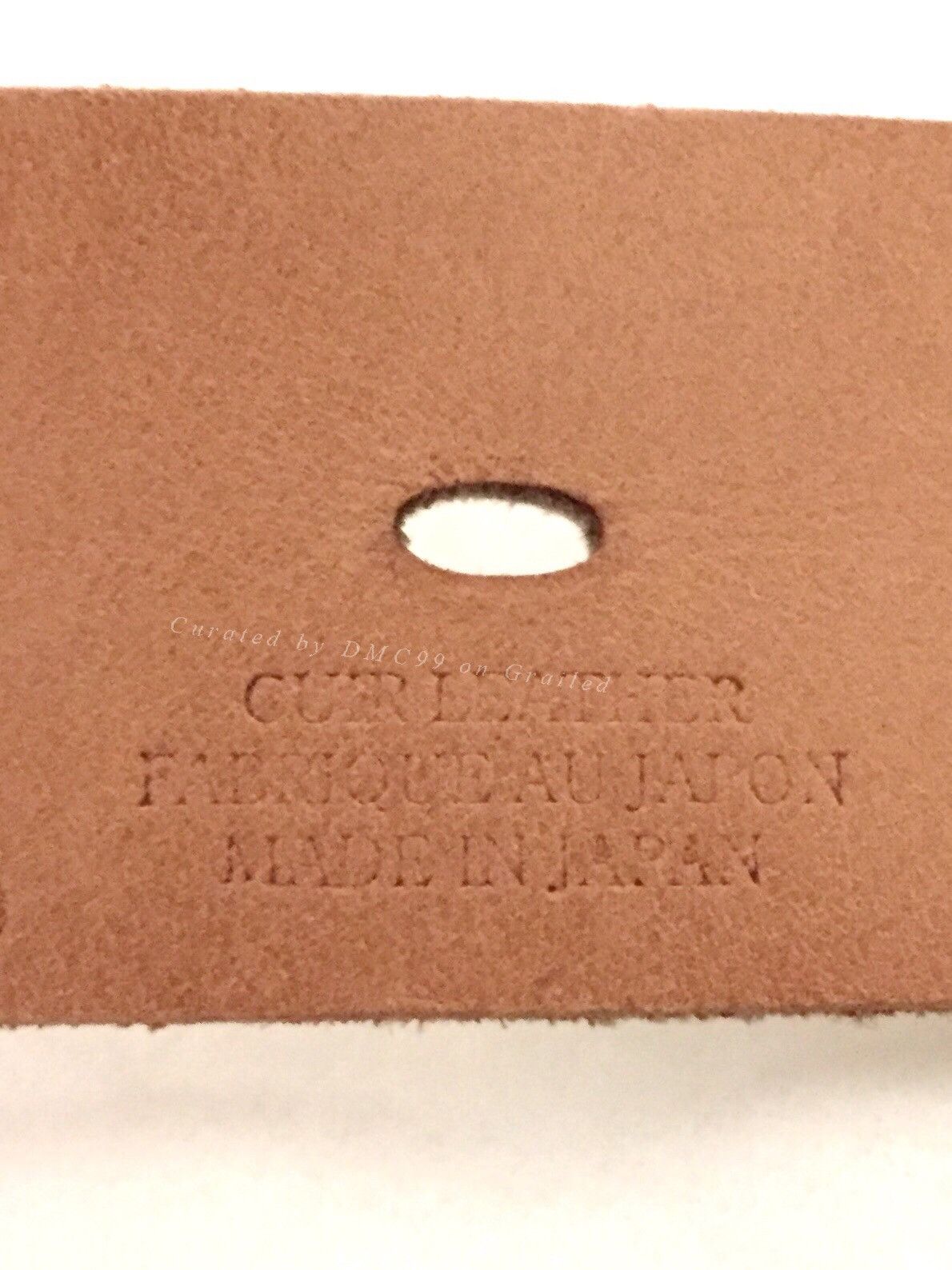 Yohji Yamamoto Yohji Yamamoto Y's Leather Belt Size ONE SIZE - 5 Thumbnail