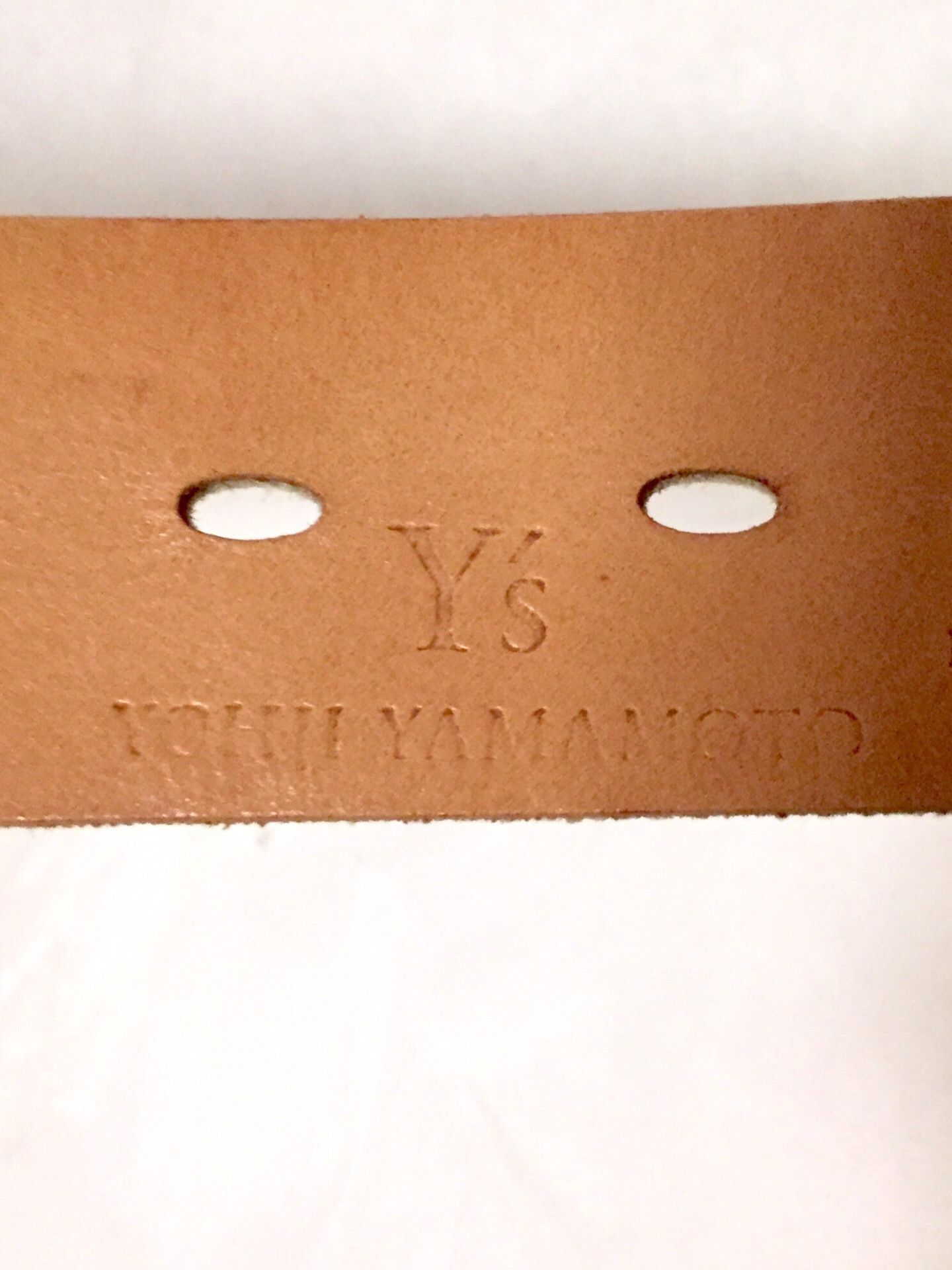 Yohji Yamamoto Yohji Yamamoto Y's Leather Belt Size ONE SIZE - 3 Thumbnail
