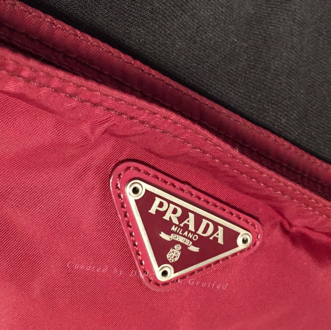 Prada Prada Nylon Handbag Travel Pouch Size ONE SIZE - 6 Thumbnail