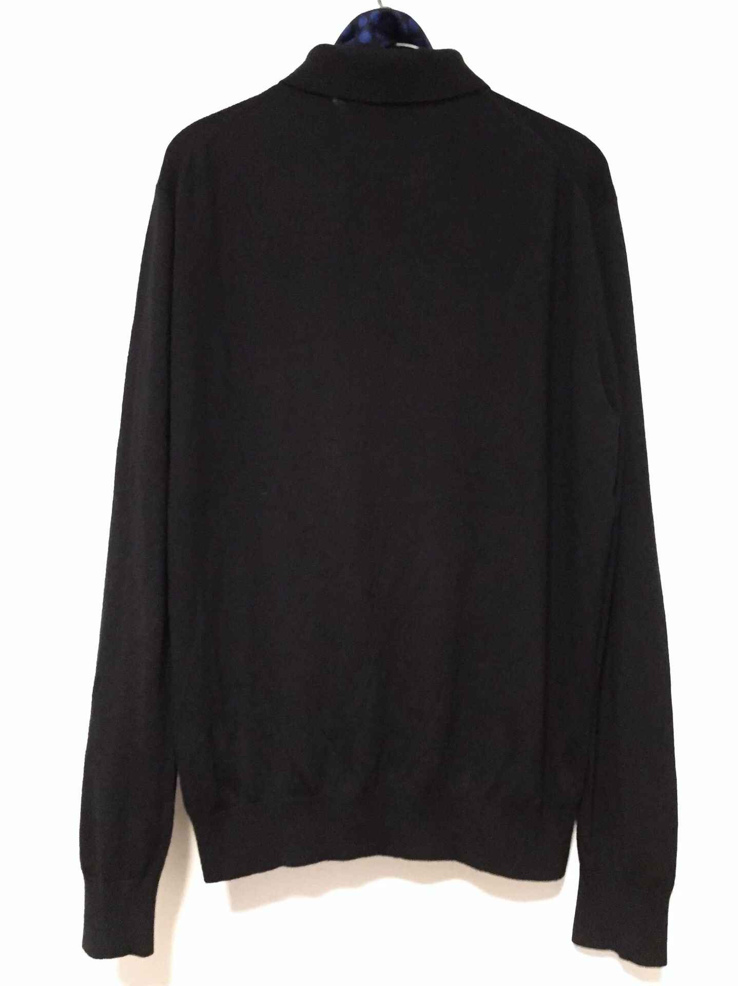Hugo Boss Hugo Boss Black Polo Knit Sweater Size US M / EU 48-50 / 2 - 7 Thumbnail