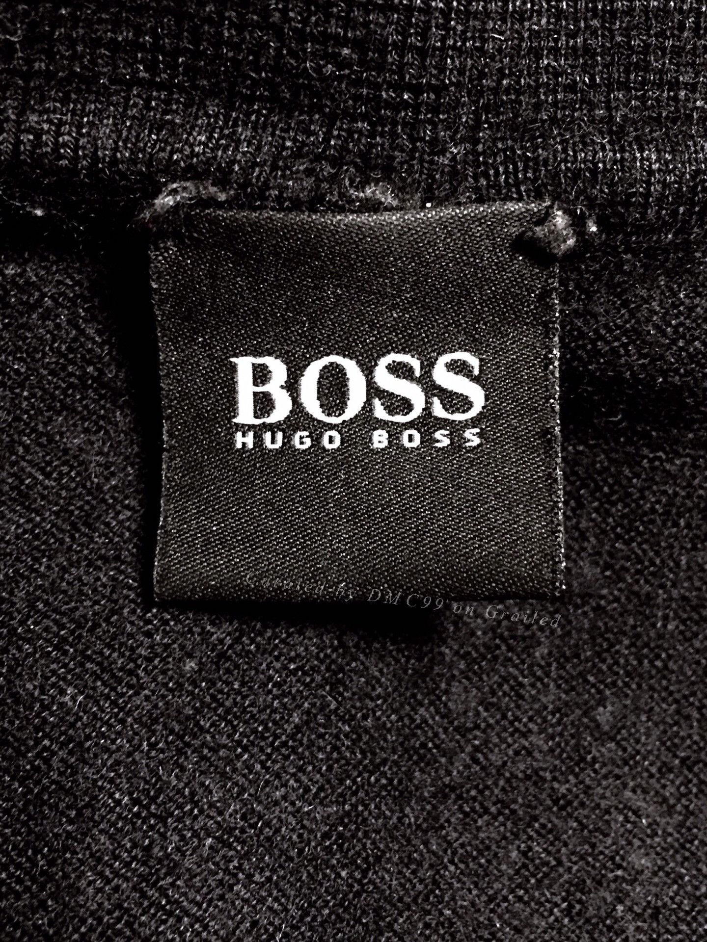 Hugo Boss Hugo Boss Black Polo Knit Sweater Size US M / EU 48-50 / 2 - 5 Thumbnail