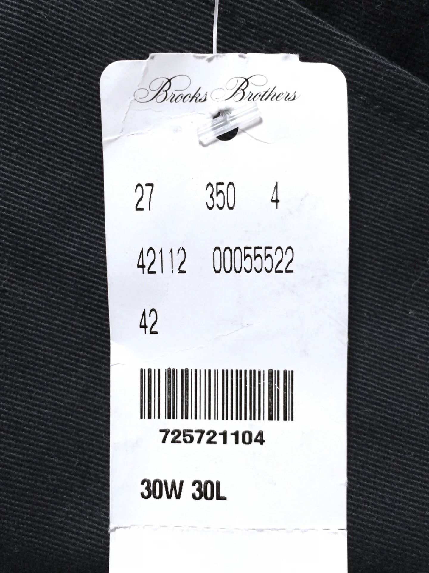 Brooks Brothers Brooks Brothers Chino Military Pants Size US 30 / EU 46 - 7 Thumbnail
