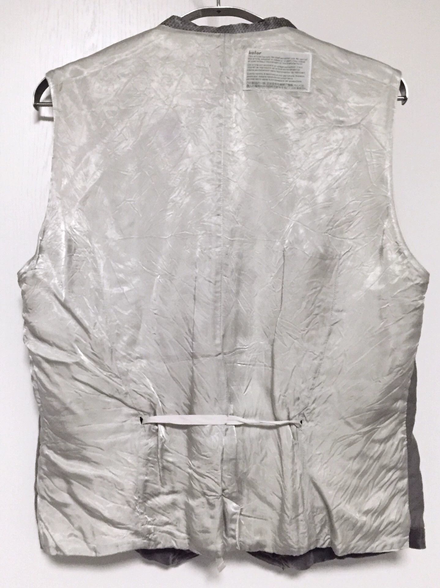 MASAHIROMARUYAMA Kolor Junichi Abe Velvet Reversible Vest Size US M / EU 48-50 / 2 - 6 Thumbnail