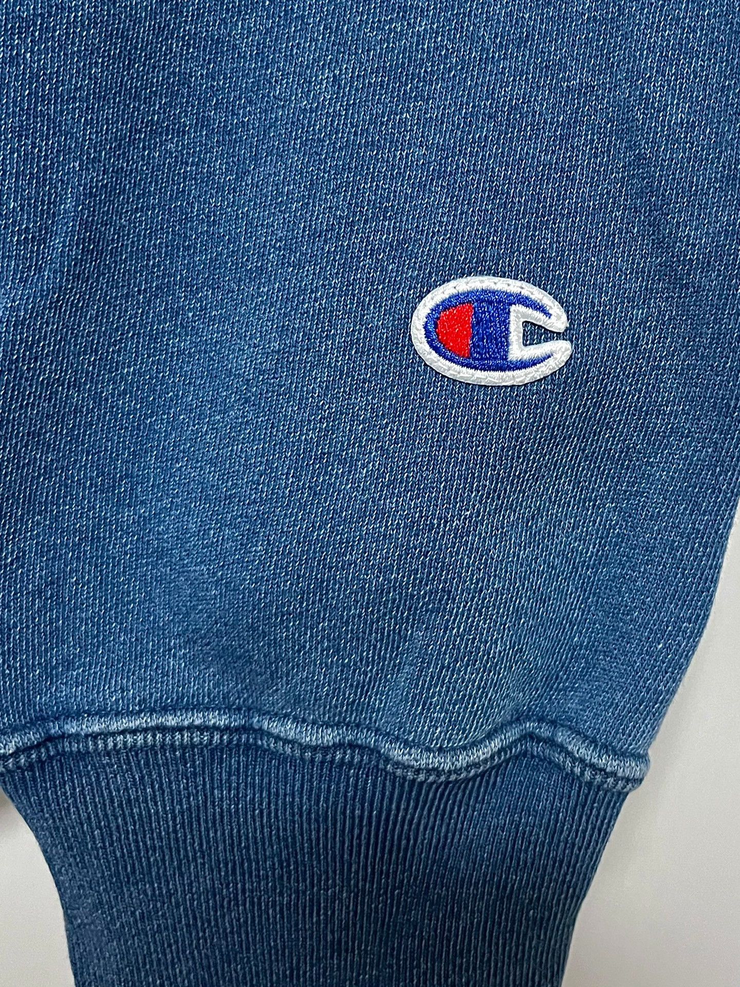 Champion Champion Reverse Weave Indigo Hooded Cardigan Size US L / EU 52-54 / 3 - 3 Thumbnail