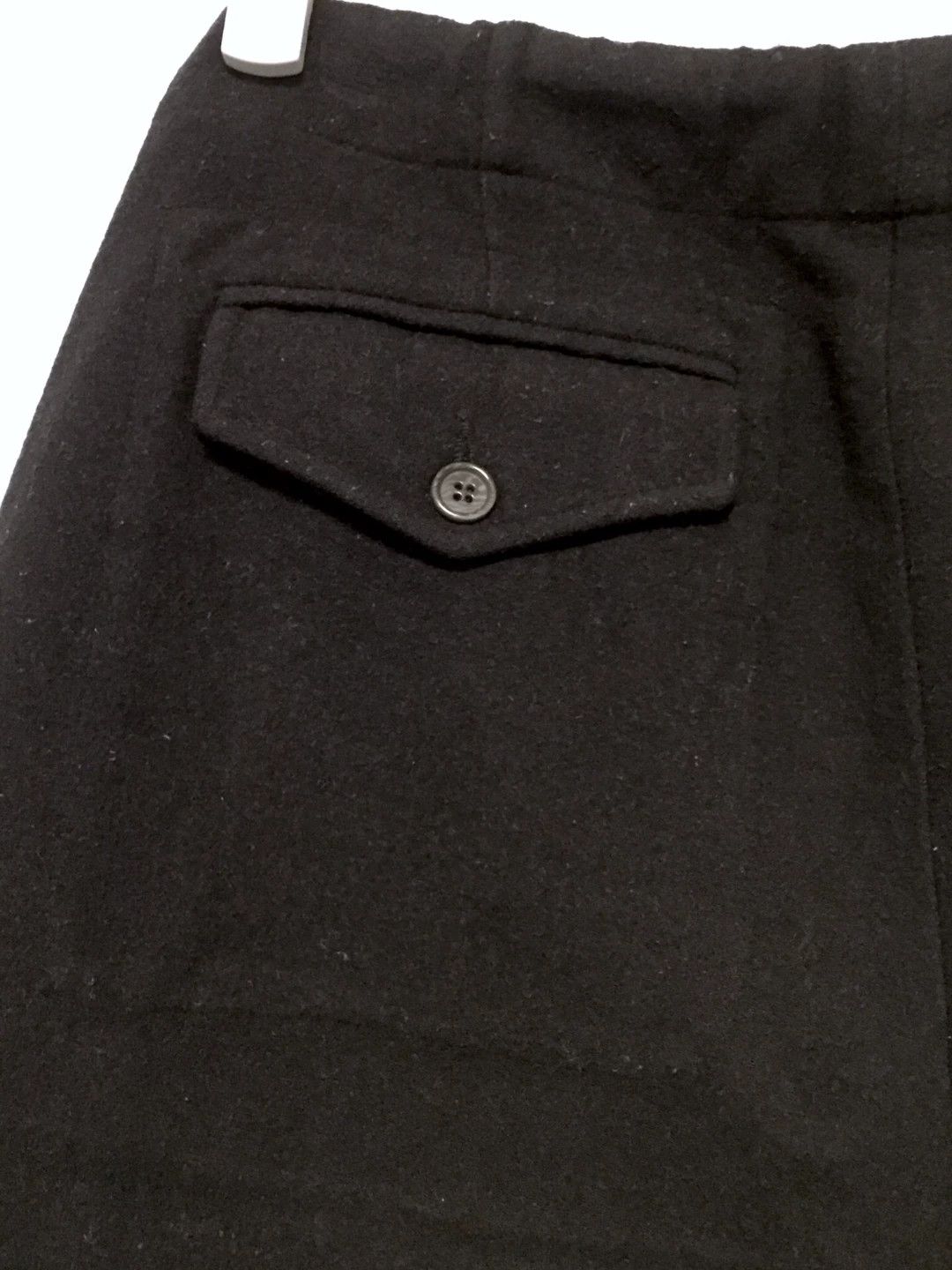 Dries Van Noten Dries Van Noten Black Wool Trousers Size US 32 / EU 48 - 6 Thumbnail