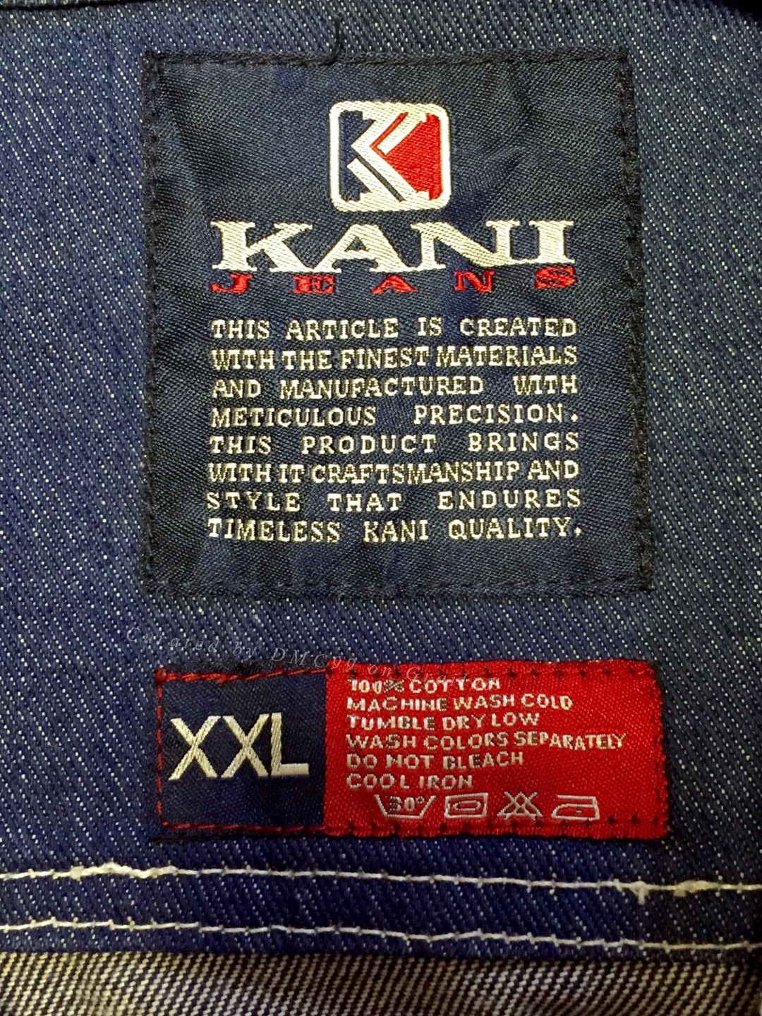 Karl Kani Karl Kani Classic Denim Jacket Size US XXL / EU 58 / 5 - 3 Thumbnail