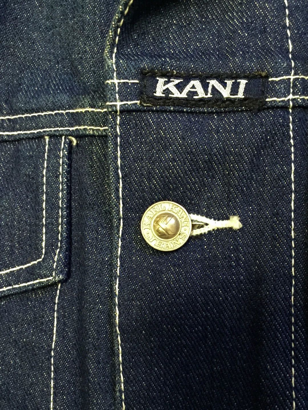 Karl Kani Karl Kani Classic Denim Jacket Size US XXL / EU 58 / 5 - 2 Thumbnail