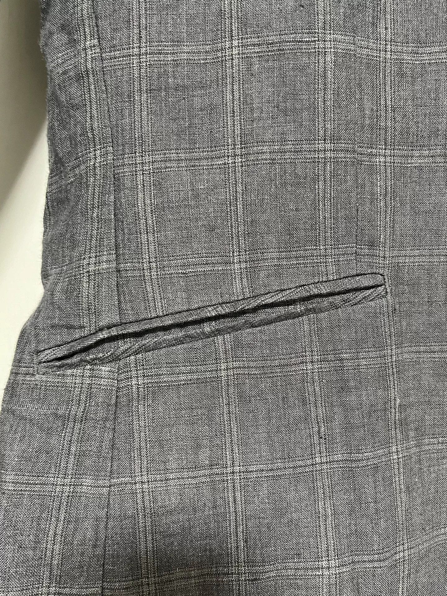 Selected Homme Selected Linen Check Blazer Size US XXL / EU 58 / 5 - 7 Thumbnail