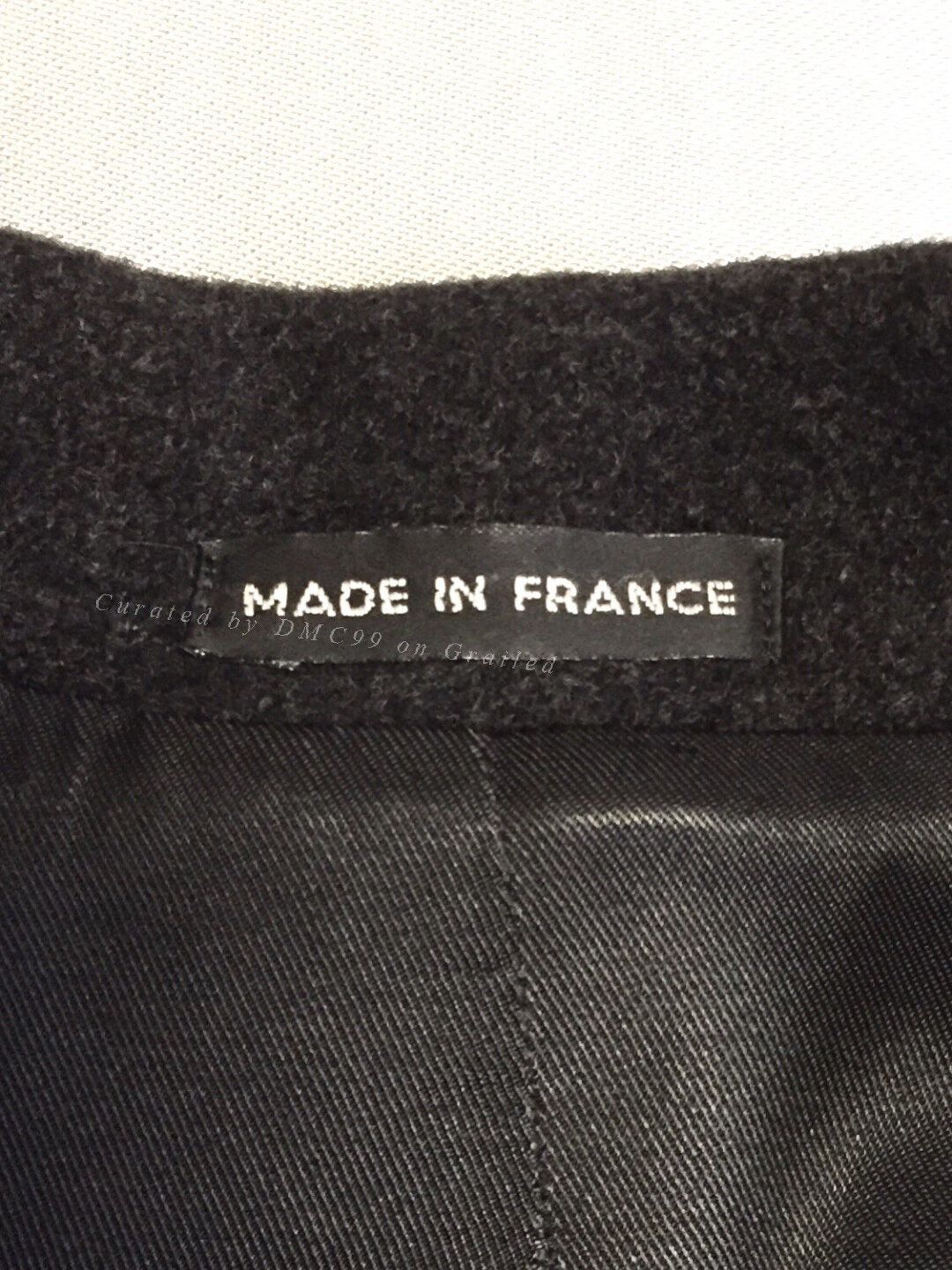 agnes b. agnes b. Homme Paris Gray Wool P-coat Size US S / EU 44-46 / 1 - 3 Thumbnail