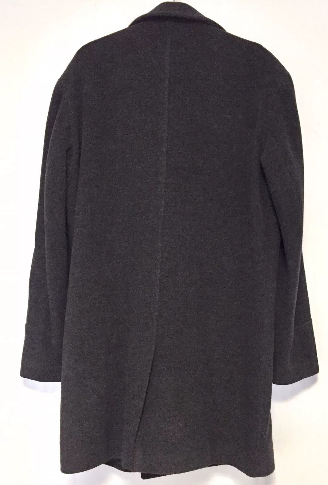 agnes b. agnes b. Homme Paris Gray Wool P-coat Size US S / EU 44-46 / 1 - 4 Thumbnail