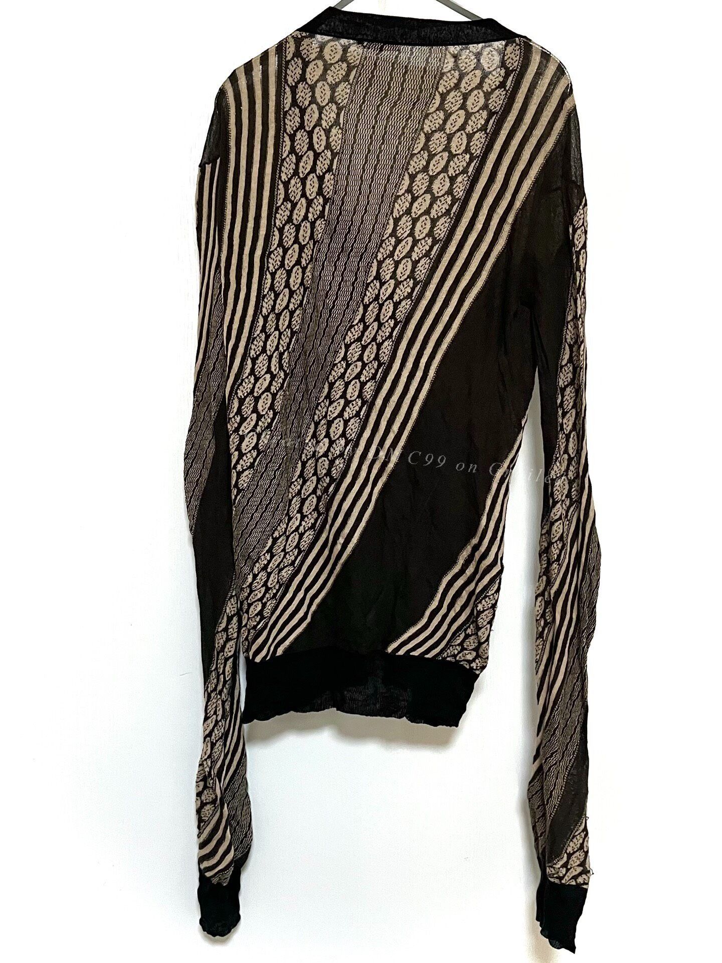 Ann Demeulemeester Ann Demeulemeester Rare Runway Cotton Knit Size US M / EU 48-50 / 2 - 4 Thumbnail