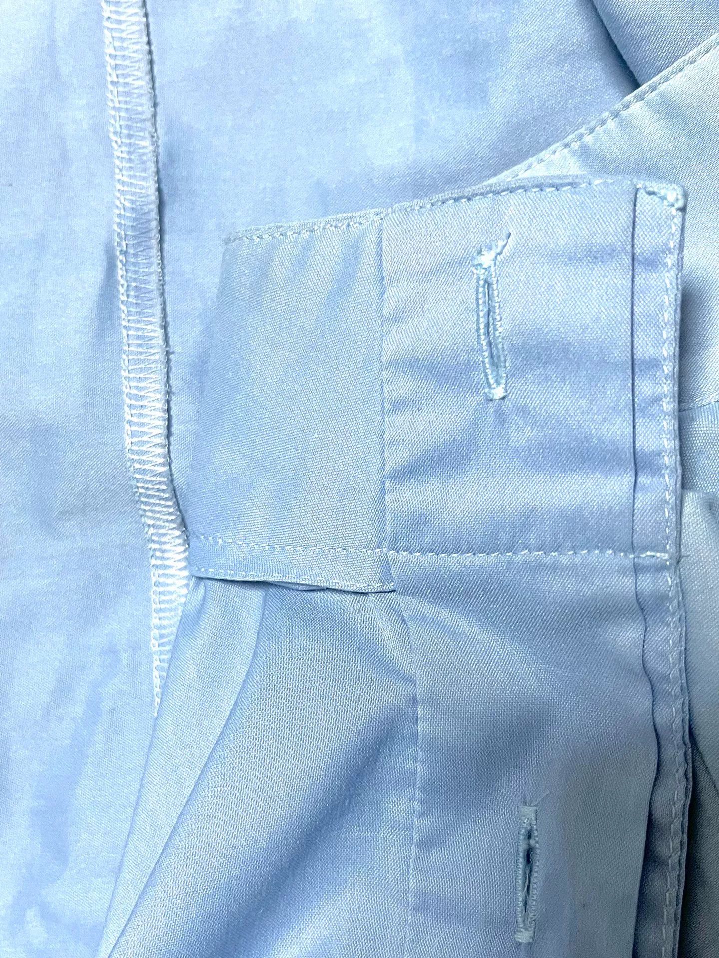 Paul & Joe Paul Joe Light Blue Stand-Collar Shirt Size US S / EU 44-46 / 1 - 9 Thumbnail