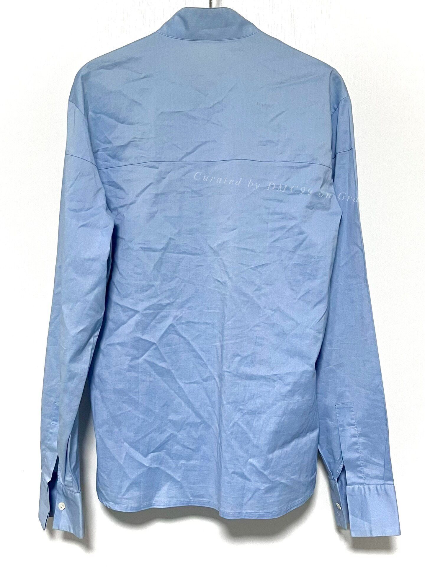 Paul & Joe Paul Joe Light Blue Stand-Collar Shirt Size US S / EU 44-46 / 1 - 4 Thumbnail