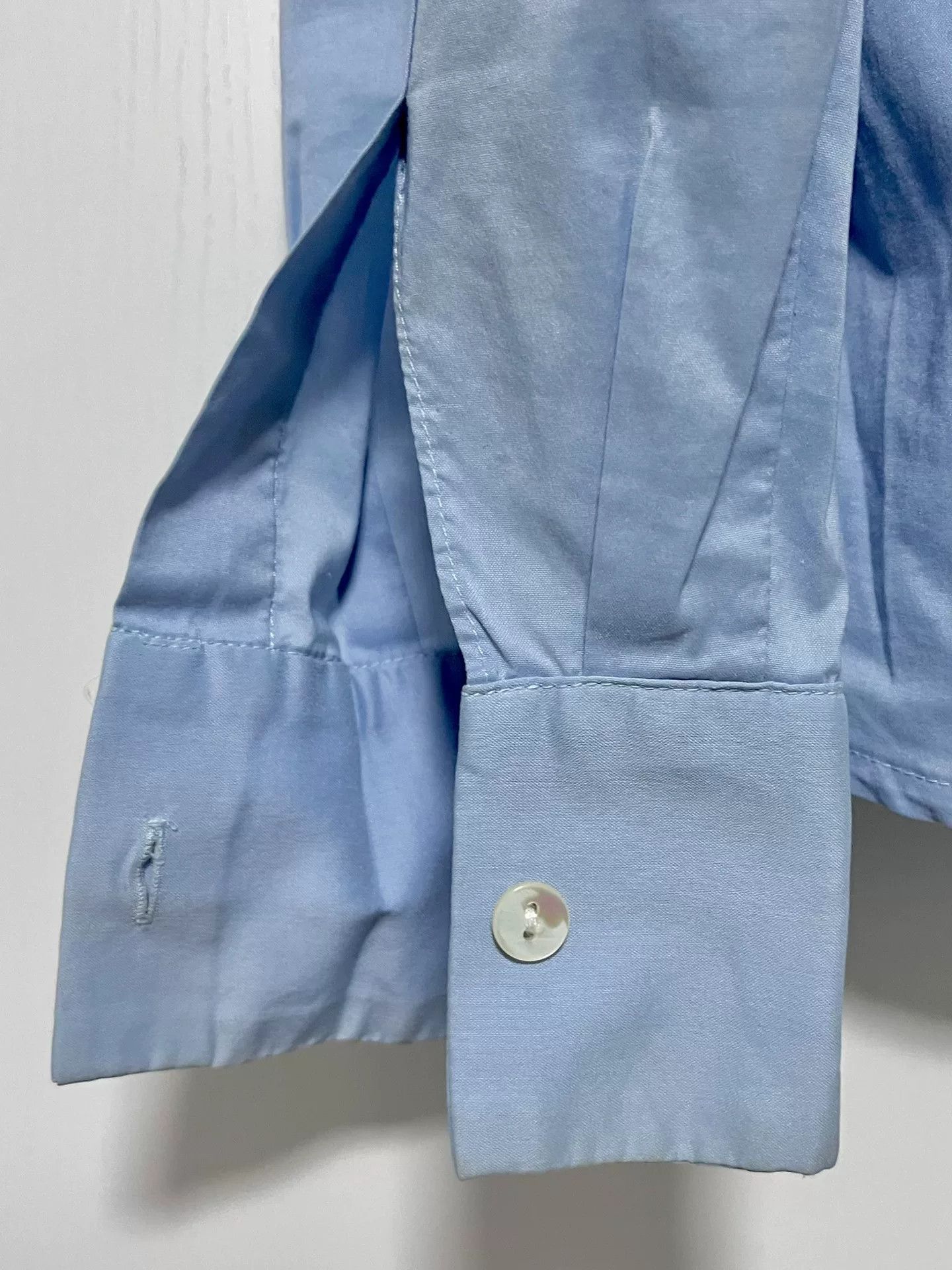 Paul & Joe Paul Joe Light Blue Stand-Collar Shirt Size US S / EU 44-46 / 1 - 6 Thumbnail