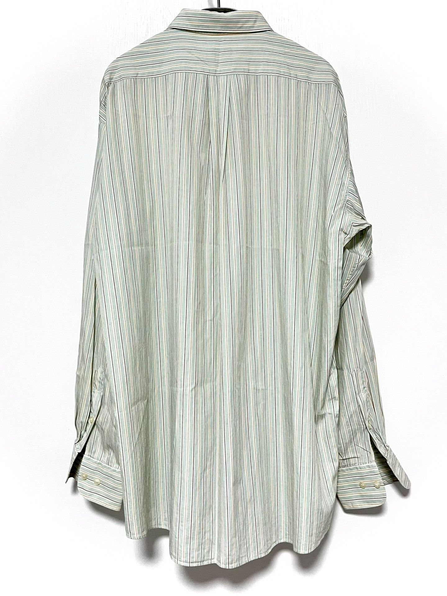 Kenzo Kenzo Oversized Striped Cotton Shirt Size US XL / EU 56 / 4 - 4 Thumbnail