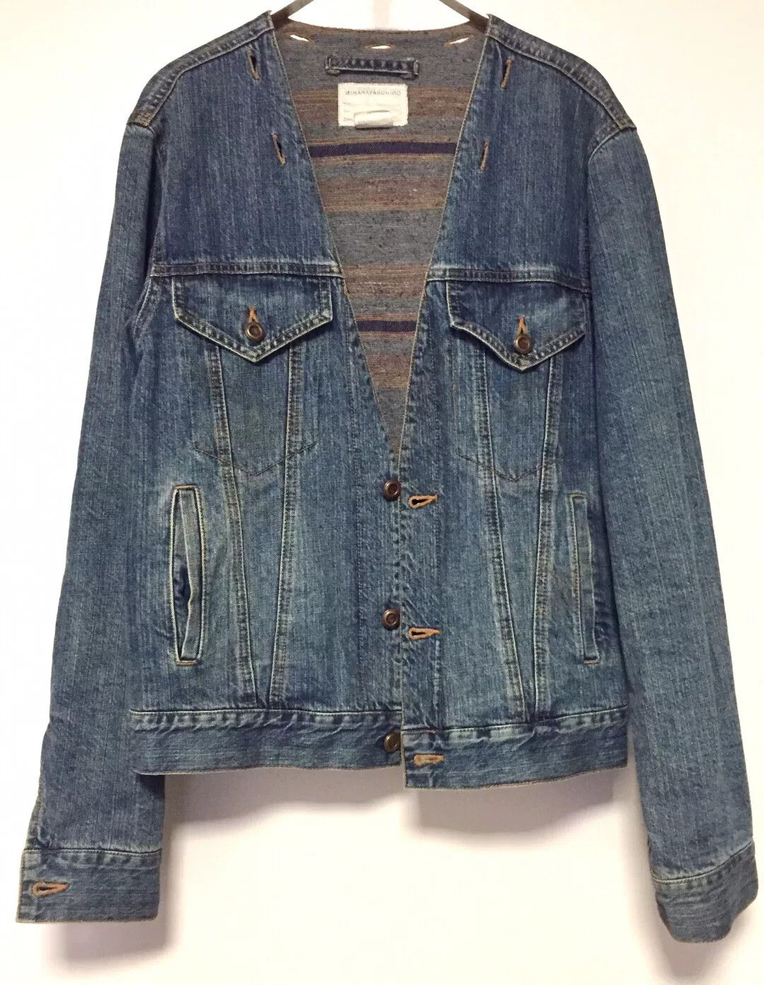 Maison MIHARA YASUHIRO Maison Mihara Archive Levi's 557 Denim Jacket Size US S / EU 44-46 / 1 - 5 Thumbnail