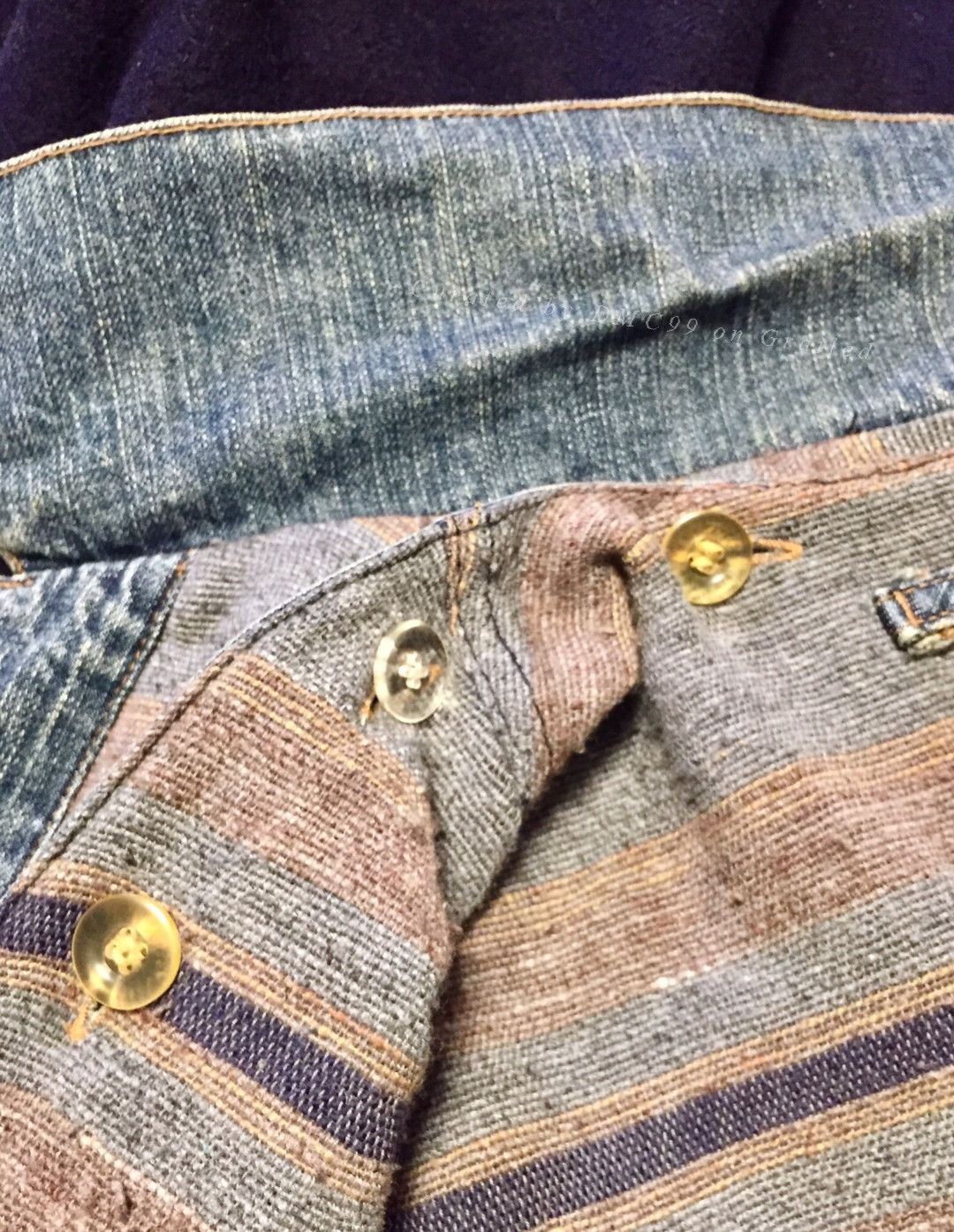 Maison MIHARA YASUHIRO Maison Mihara Archive Levi's 557 Denim Jacket Size US S / EU 44-46 / 1 - 4 Thumbnail