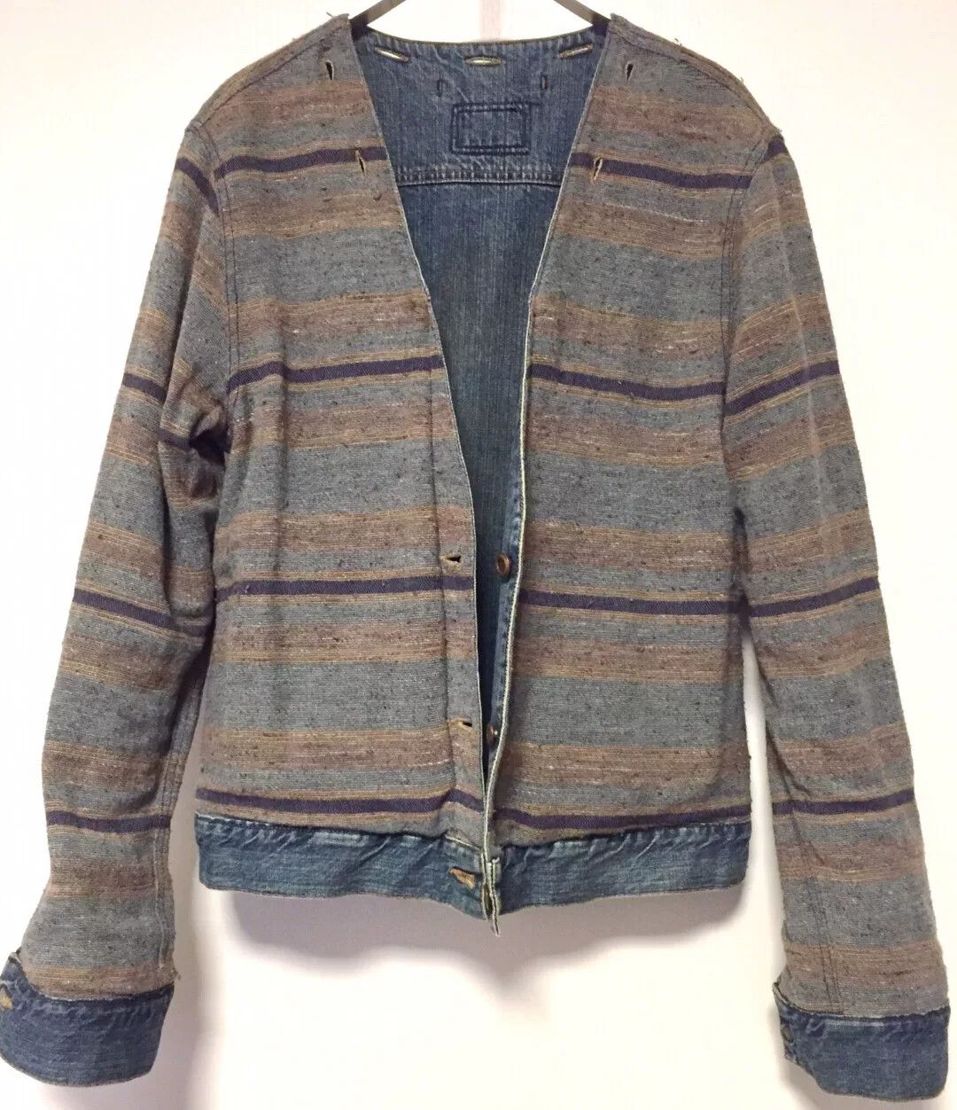 Maison MIHARA YASUHIRO Maison Mihara Archive Levi's 557 Denim Jacket Size US S / EU 44-46 / 1 - 3 Thumbnail