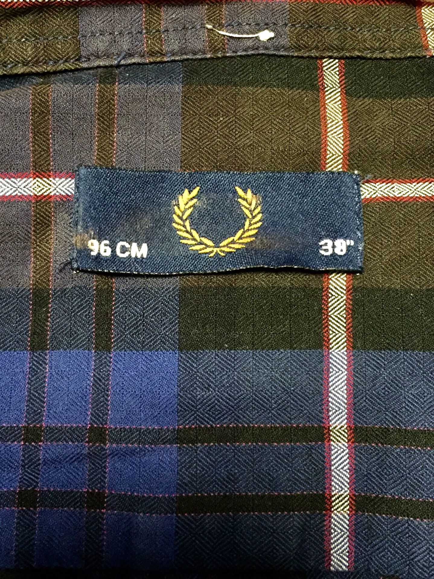 Fred Perry Fred Perry Slim Fit Check Shirt Size US M / EU 48-50 / 2 - 5 Thumbnail