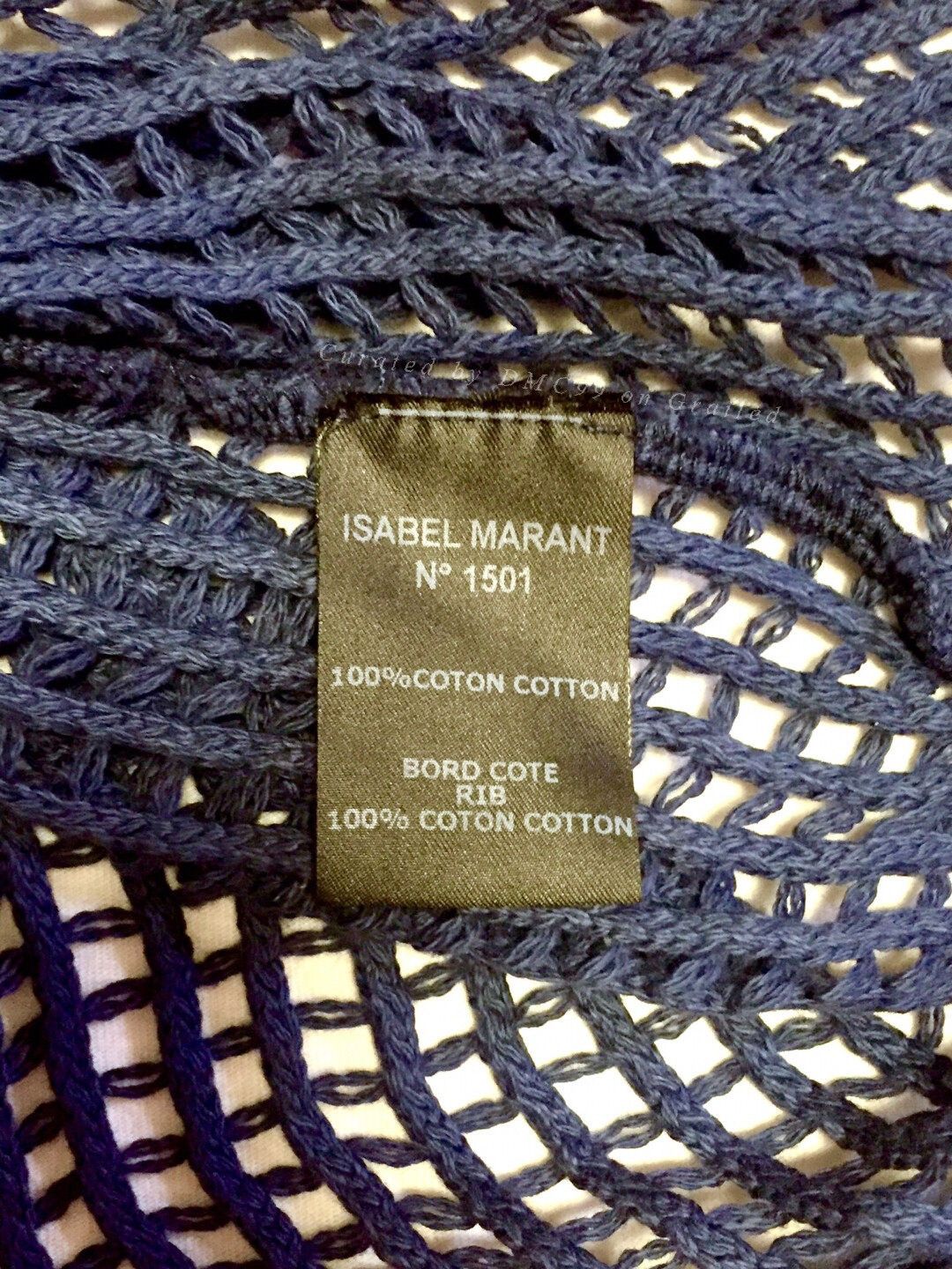 Isabel Marant Isabel Marant Summer Mesh T-shirt Size S / US 4 / IT 40 - 4 Thumbnail