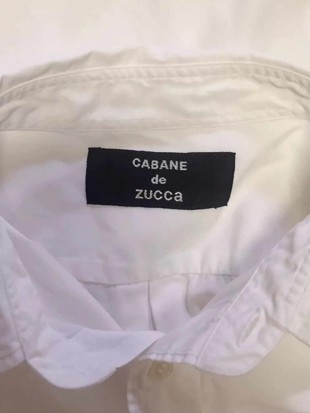 CABANE de ZUCCa Cabane de Zucca White Cotton Shirt Size US S / EU 44-46 / 1 - 2 Thumbnail