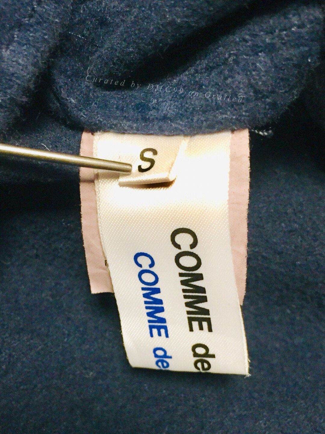 Rei Kawakubo Comme des Garçons Indigo Dyed Cotton Jacket Size US S / EU 44-46 / 1 - 3 Thumbnail